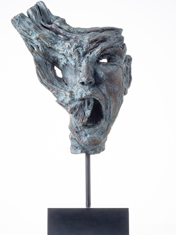 Addiction and Loss, a bronze by artist G
