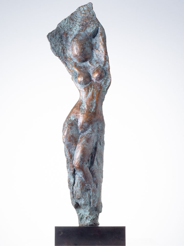 Dancing, a bronze by artist G