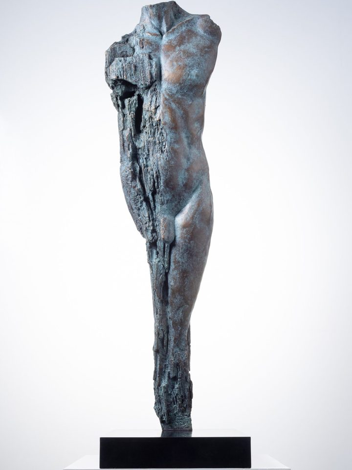 Remembering, a bronze by artist G