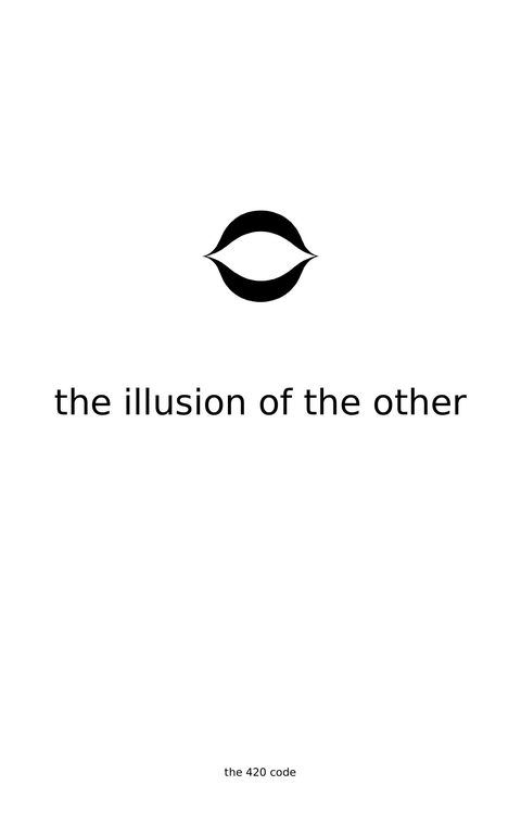 The Illusion of the Other, the cover